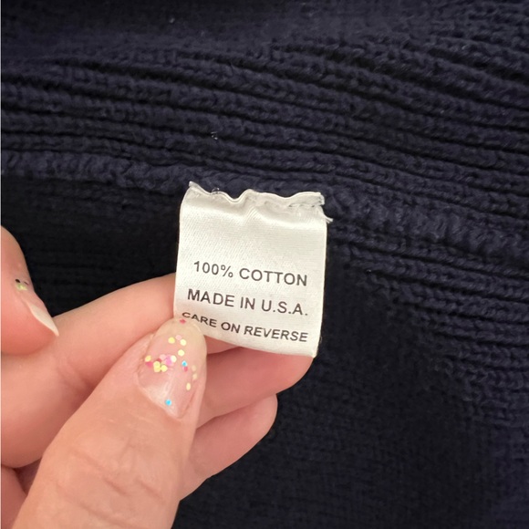 Definite View navy blue button closure cardigan - Picture 5 of 9